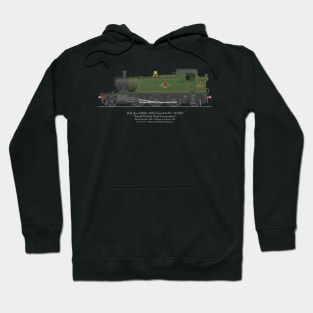 Ex-GWR Small Prairie Class 4575 Tank Locomotive Number 5552 Hoodie